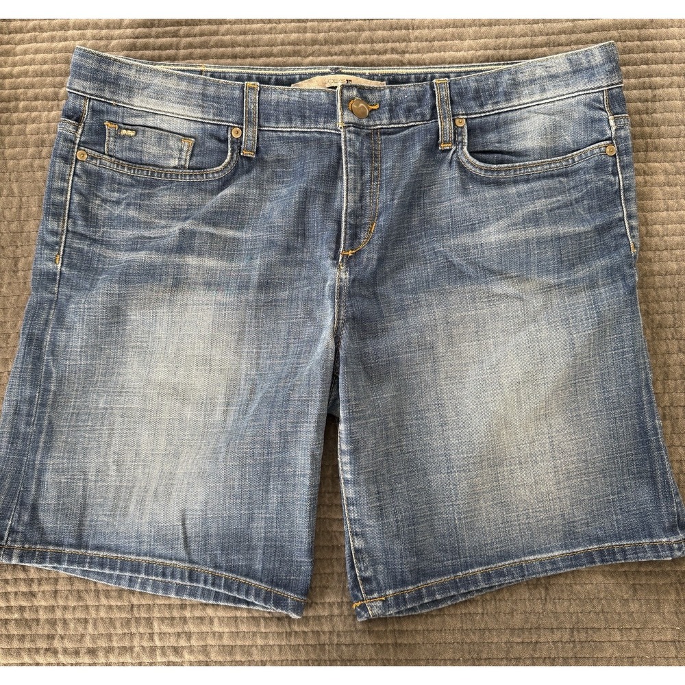 Lot of 2 Joe's Jeans Women's 31 Denim Shorts - Medium & Light Wash Stretch Lot - Picture 6 of 11